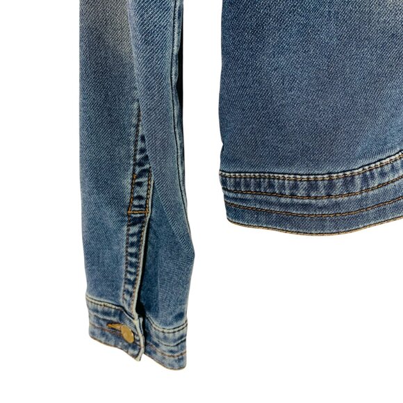washed denim jean jacket size small PARASUCO - Picture 6 of 12